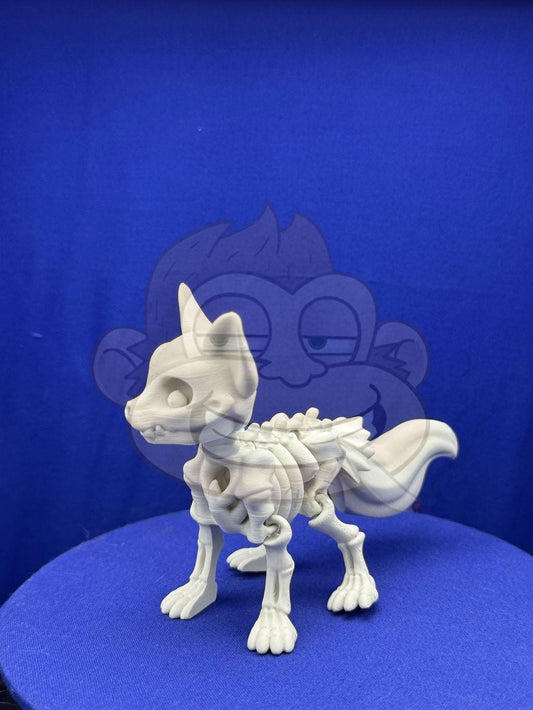 Fox Flexi: Whimsical Articulated Skeleton