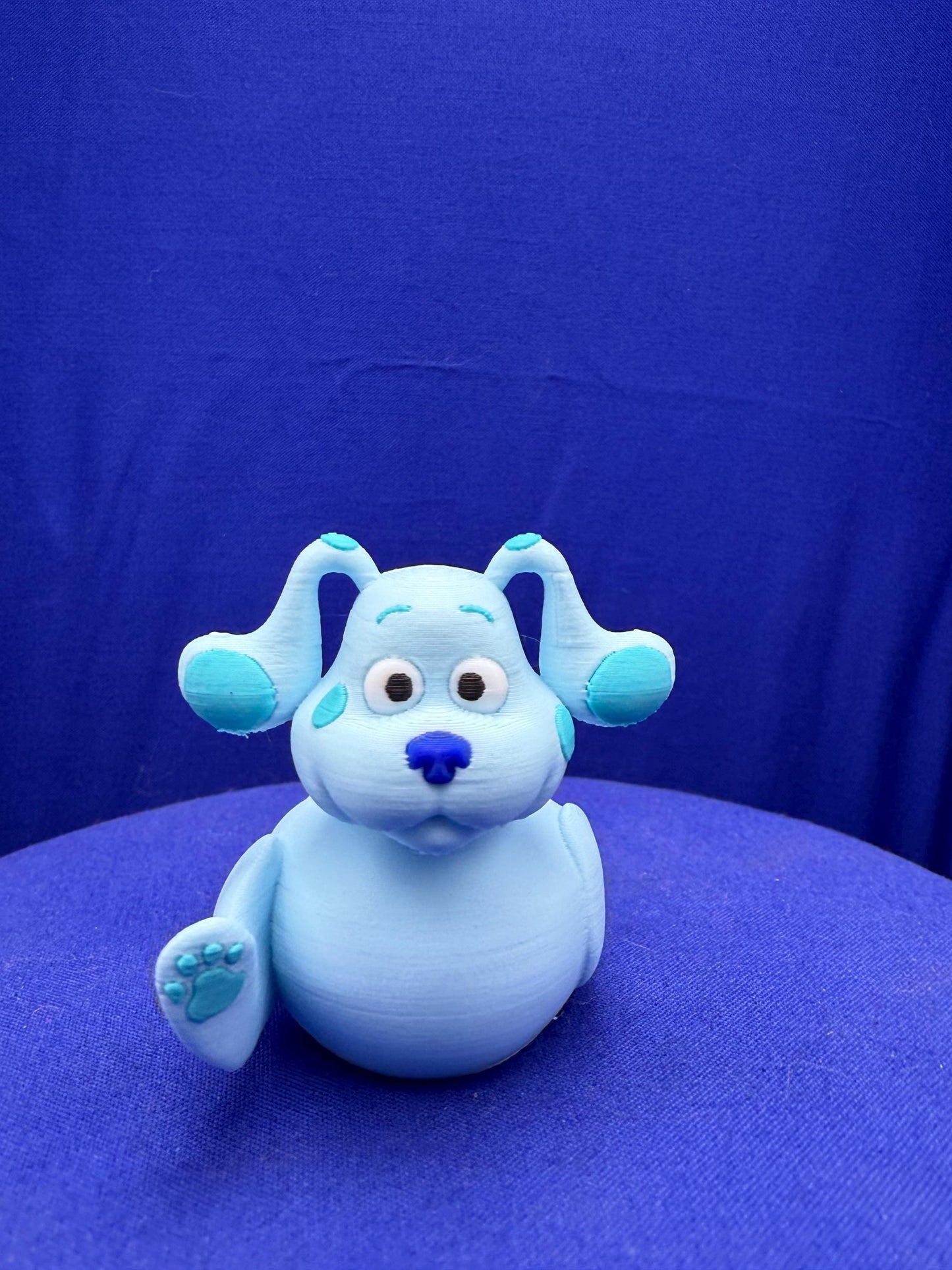 Blue Duck Jeep Ducking: 3D Printed PLA Figurine