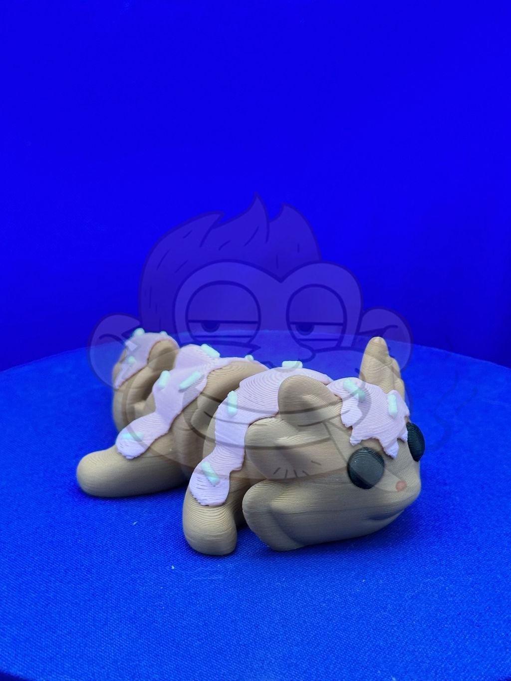 axolotl doughnut  - 3D Printed - flexi - asmr - sensory