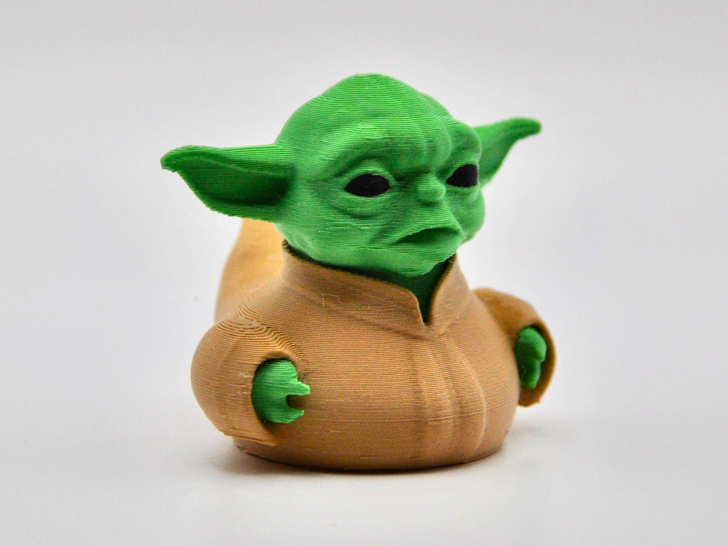 Yoda DUCK - Green  DUCK - duckjeeping - jeep - duck - outer space - space - master- green beak