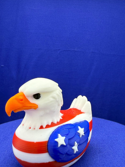America Duck Jeep Ducking Collectible: 3D Printed PLA Figurine