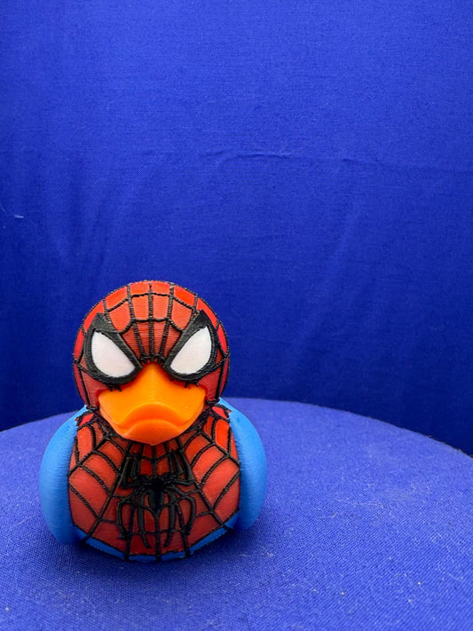 Spiderman Duck - Jeep Ducking Character for Collectors - PVC Free, Unisex, Fun and Nostalgic Design - Marvel