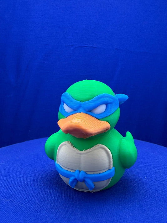 Leonardo Duck: TMNT Jeep Ducking Collectible - 3D Printed PLA