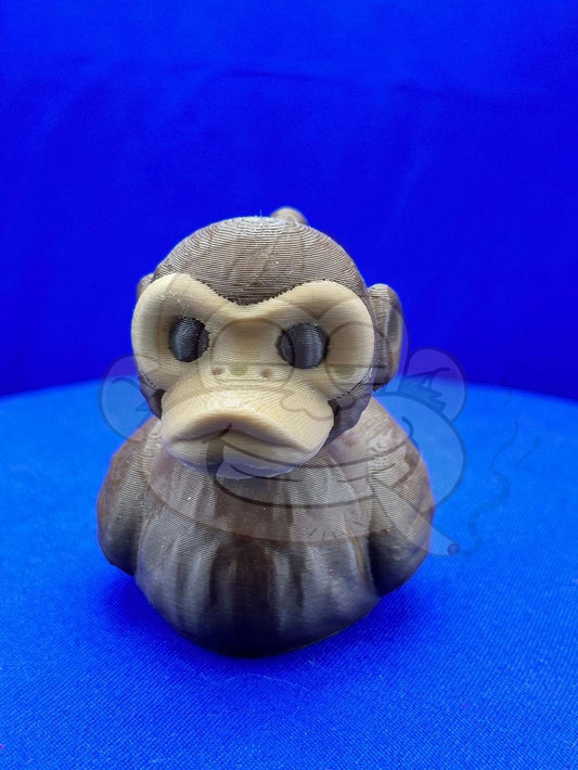 Monkey duck  - Jeep Ducking Character for Collectors - PVC Free, Unisex, Fun and Nostalgic Design