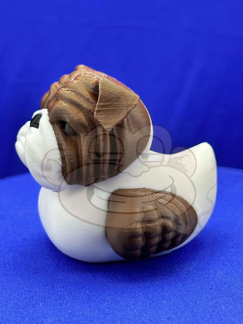 English Bulldog Duck: Jeep Ducking Collectible, Fun Nostalgic Design