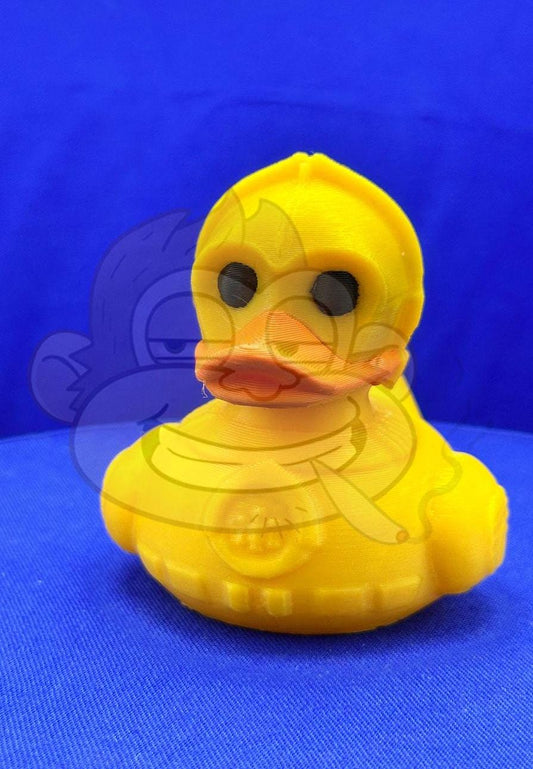 C-3PO Duck: 3D Printed PLA DuckJeeping Gift