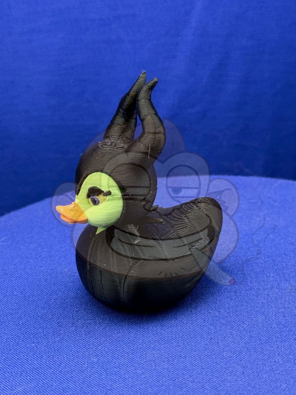 Maleficent Duck: 3D Printed Jeep Ducking Collectible