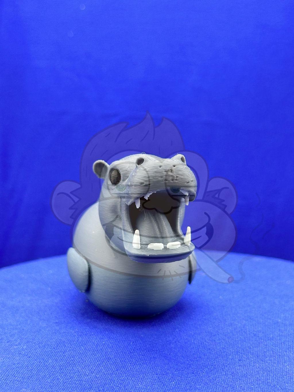 Hippo - Jeep Ducking Character for Collectors - PVC Free, Unisex, Fun and Nostalgic Design