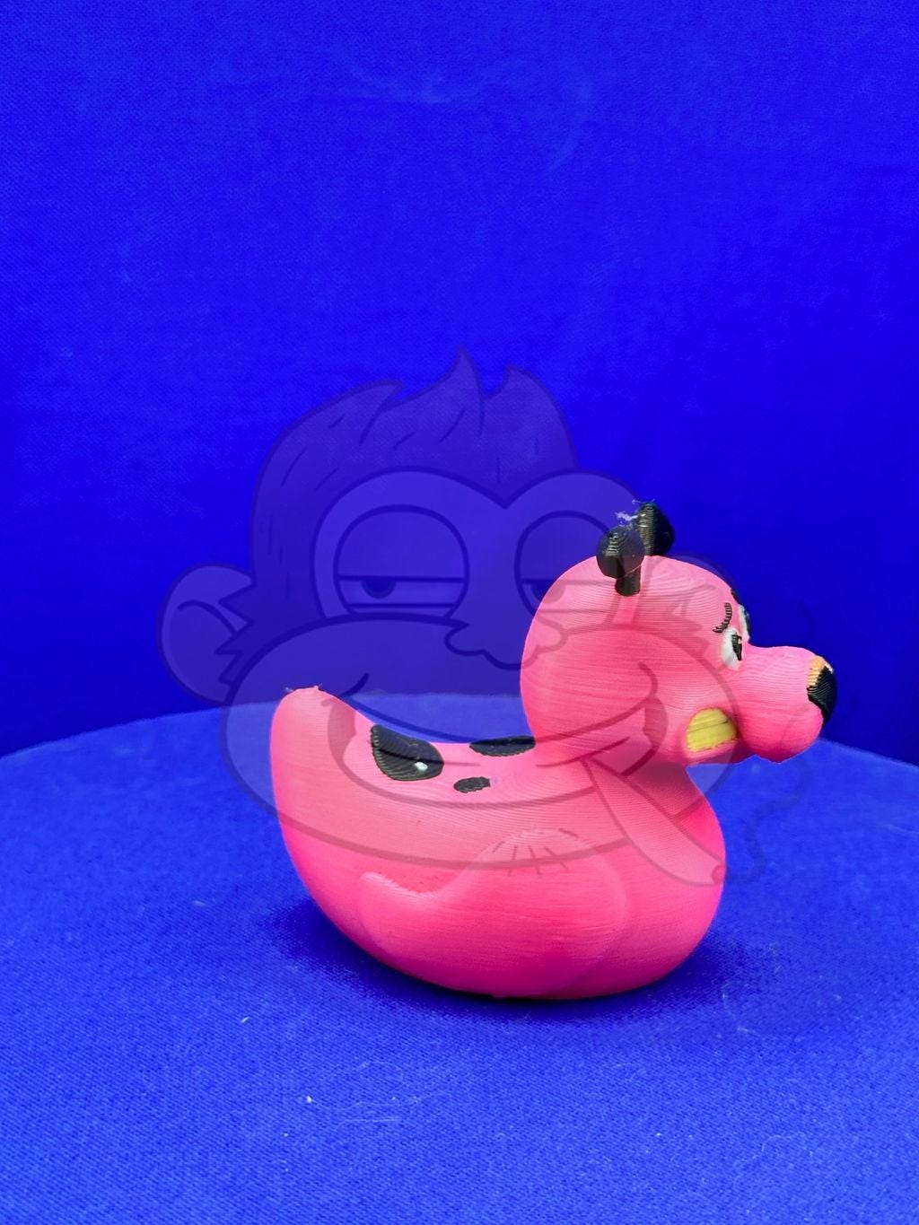 Courage the Cowardly Duck: 3D Printed Jeep Ducking Collectible