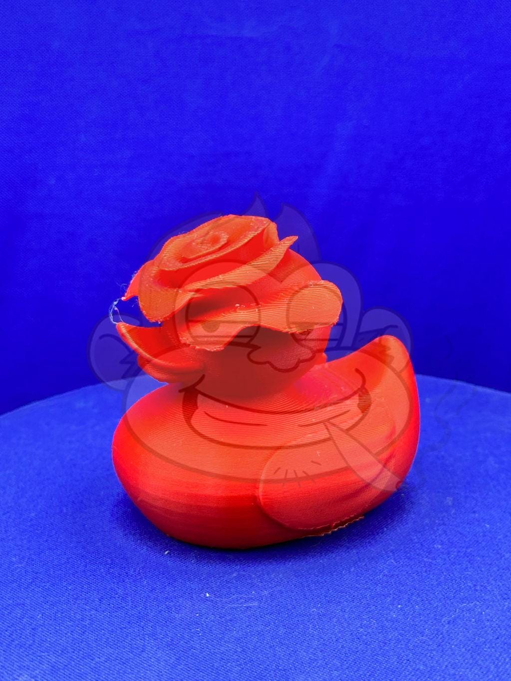 Red Rose Duck: 3D Printed Jeep Ducking Collectible