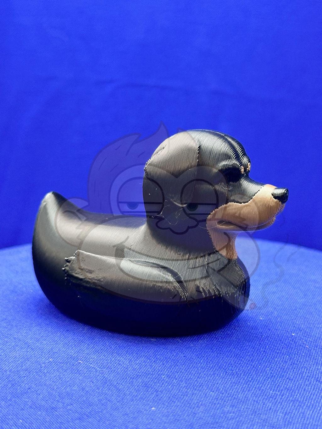 Rottweiler Duck: Jeep Ducking Collectible, Fun Novelty Design