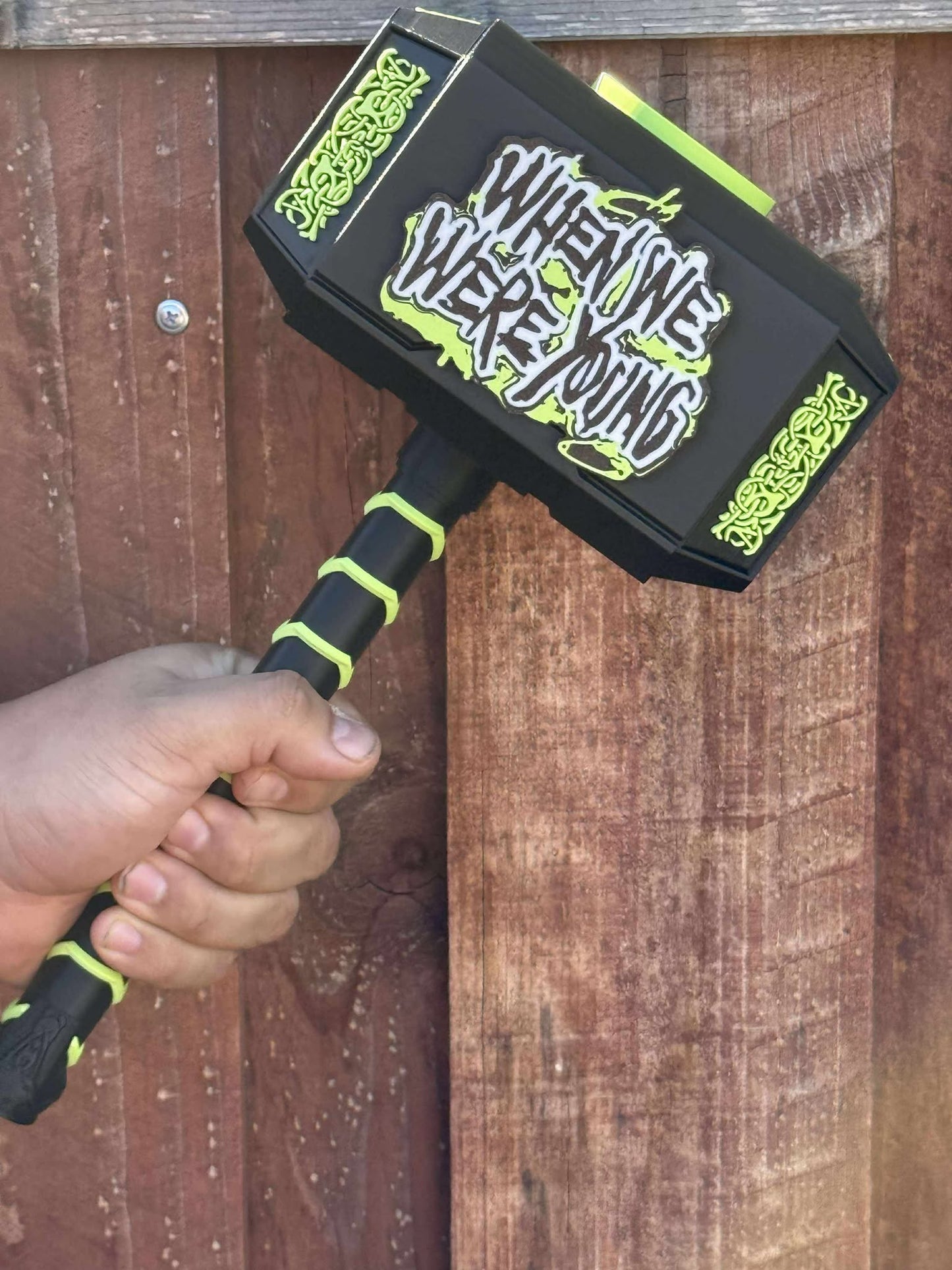 When We Were Young Hammer – Custom Thor-Inspired Festival Collectible