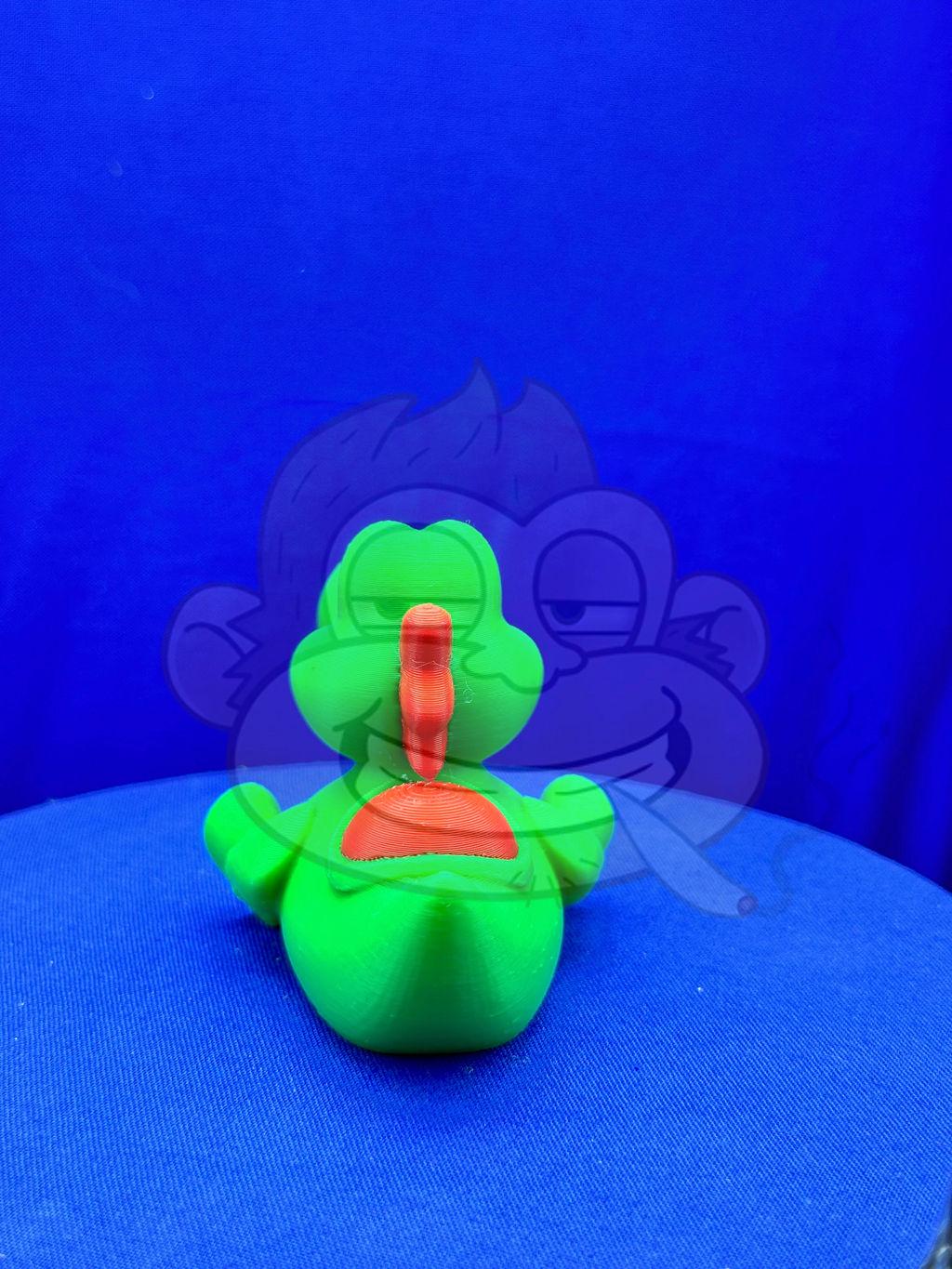 Yoshi Duck- Jeep Ducking Character for Collectors - PVC Free, Unisex, Fun and Nostalgic Design