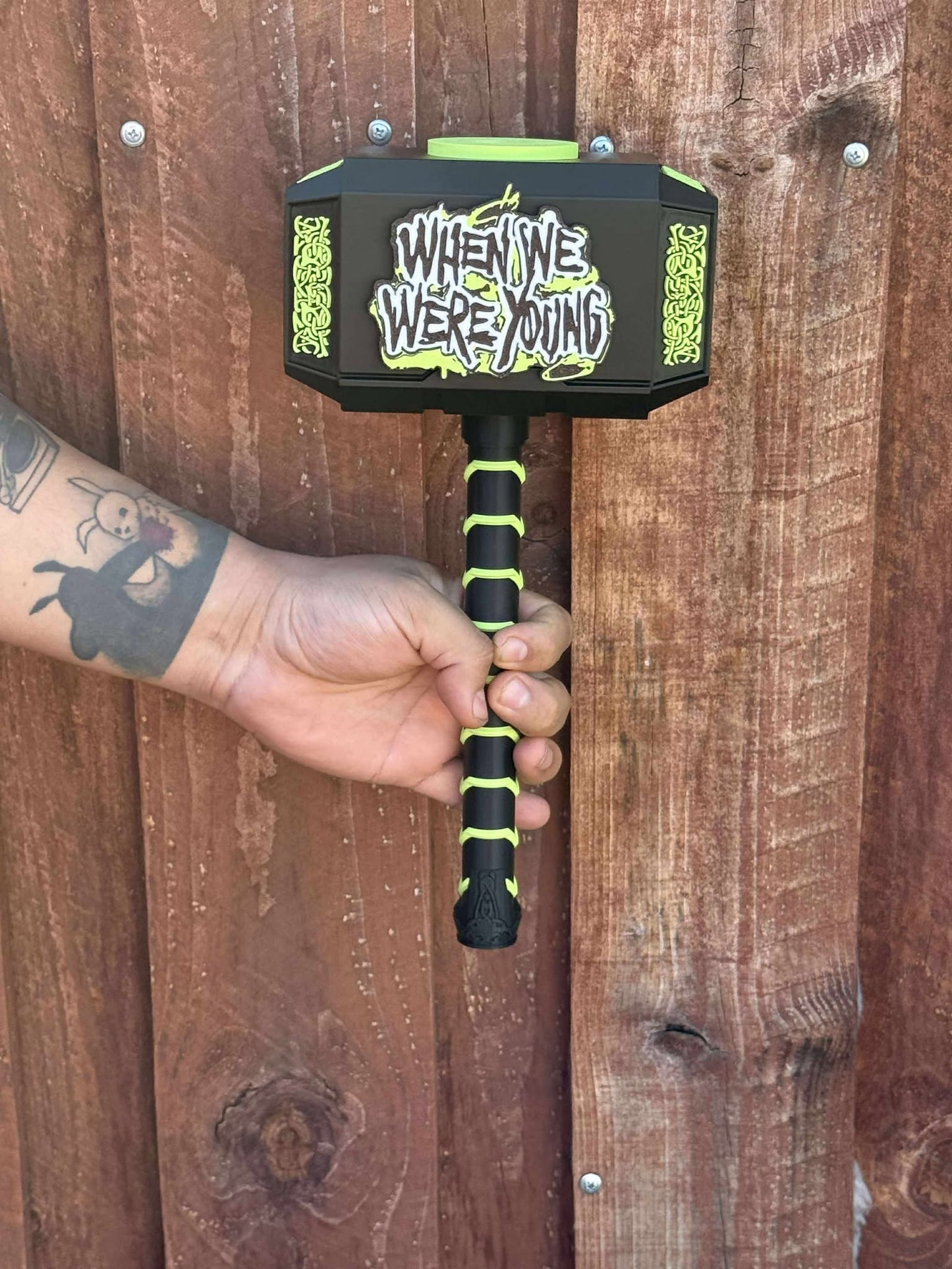 When We Were Young Hammer – Custom Thor-Inspired Festival Collectible