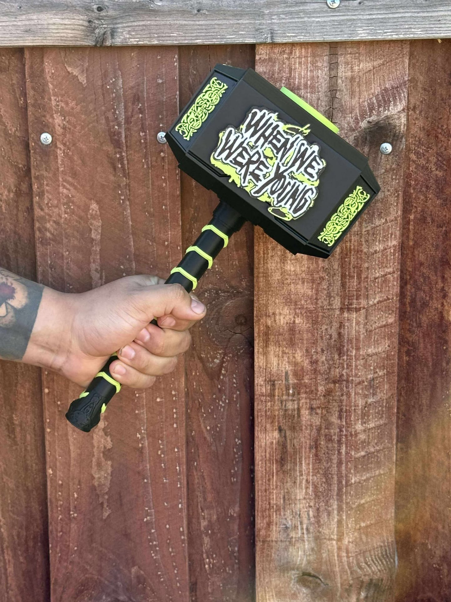 When We Were Young Hammer – Custom Thor-Inspired Festival Collectible