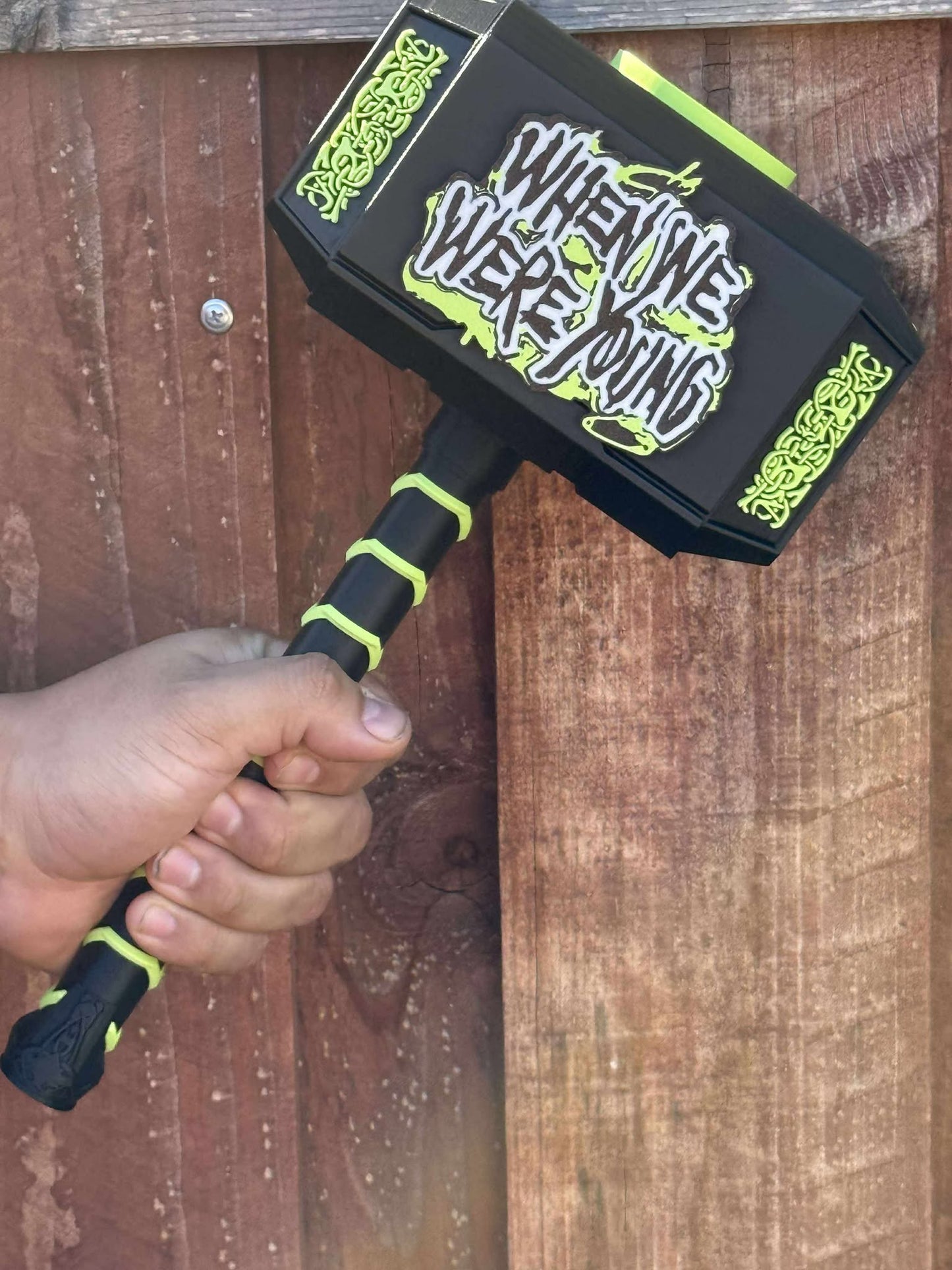 When We Were Young Hammer – Custom Thor-Inspired Festival Collectible
