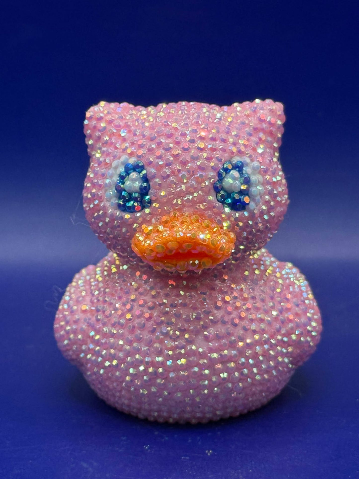 Rhinestone Mew Duck