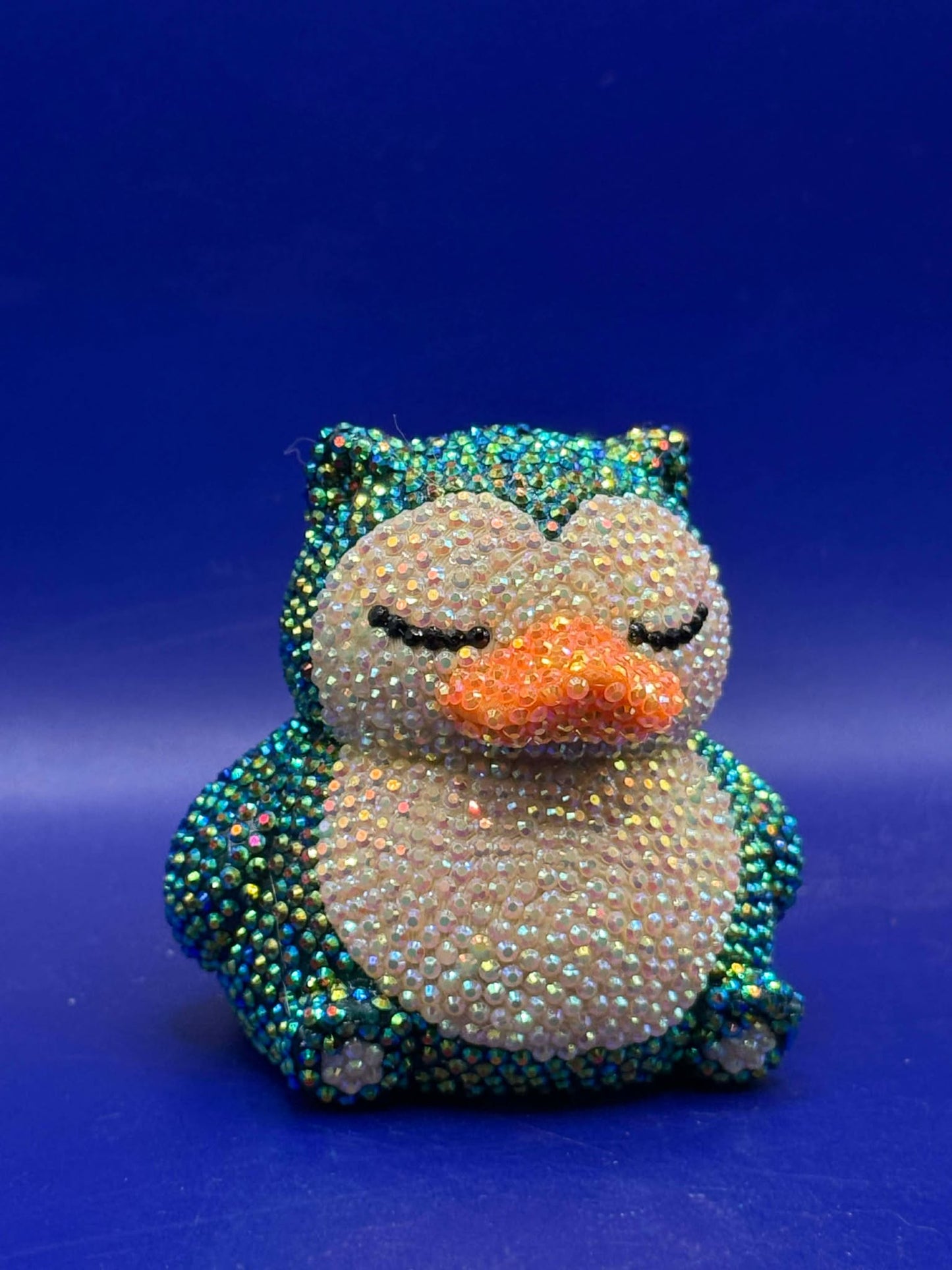 Rhinestone Snorlax Duck
