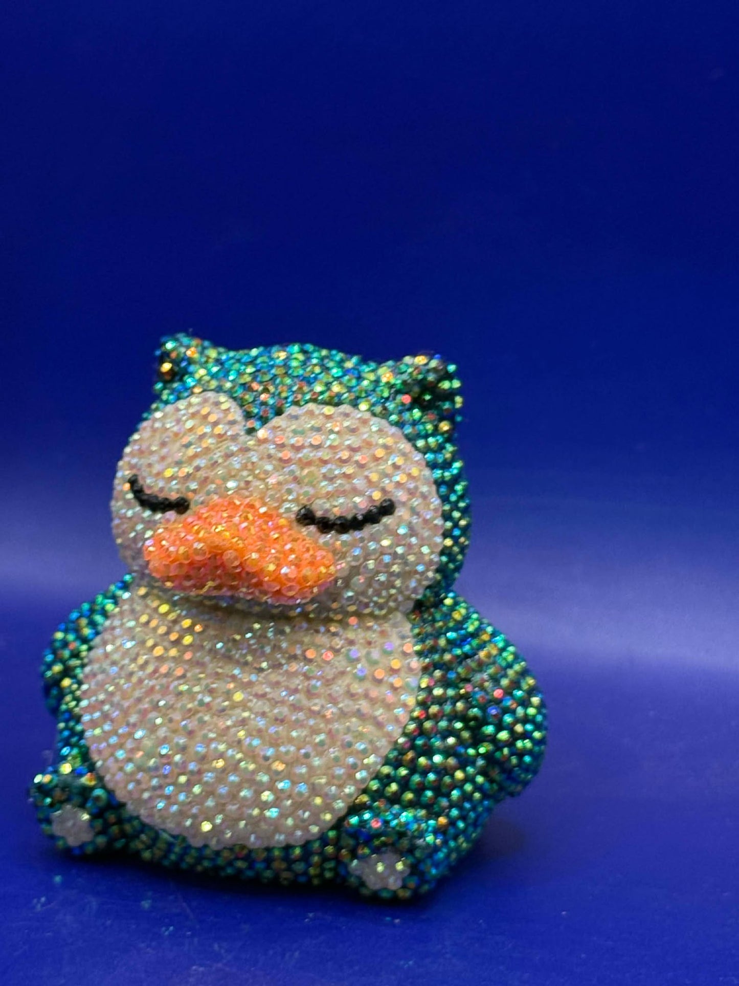 Rhinestone Snorlax Duck