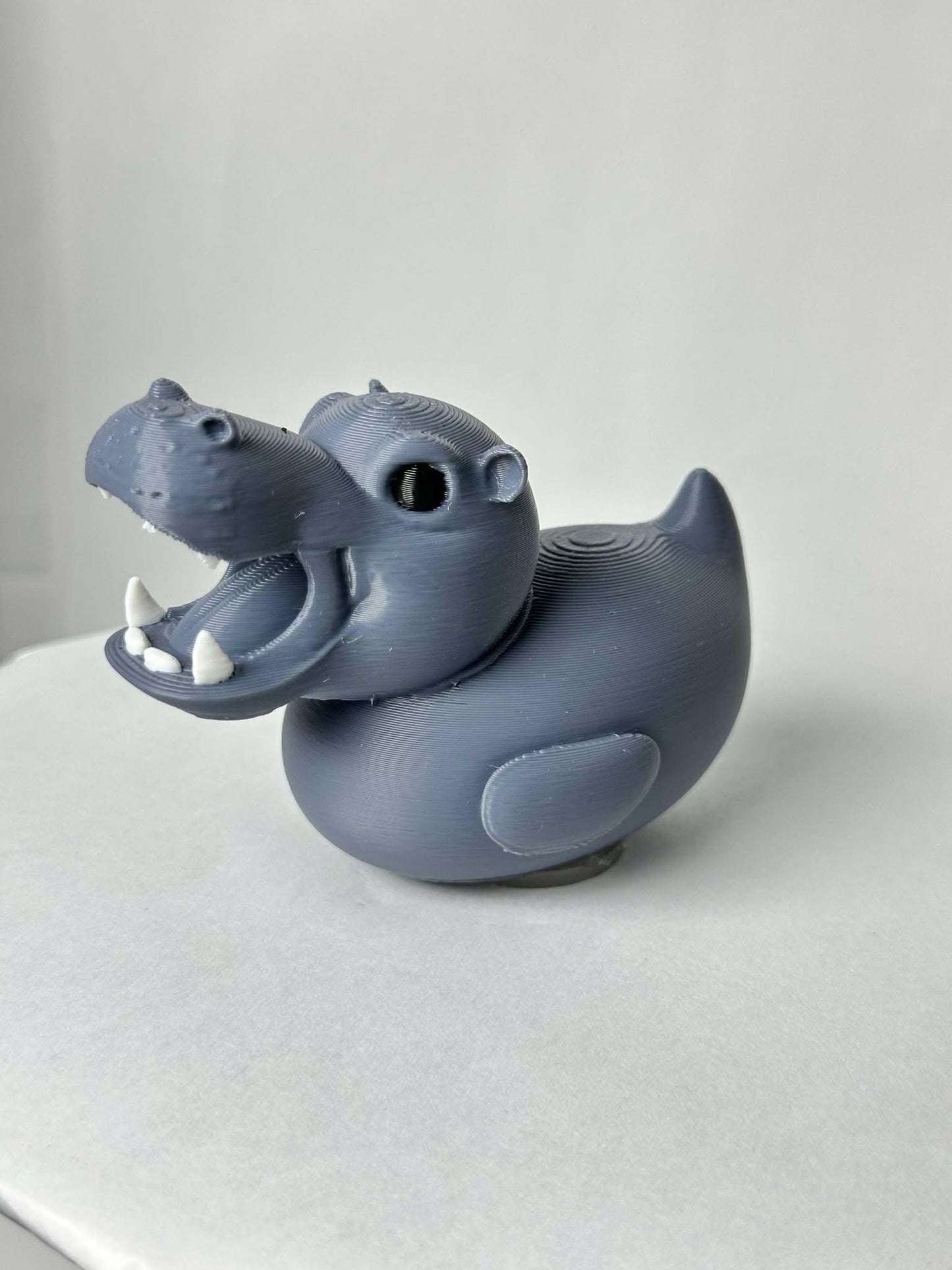 Hippo - Jeep Ducking Character for Collectors - PVC Free, Unisex, Fun and Nostalgic Design