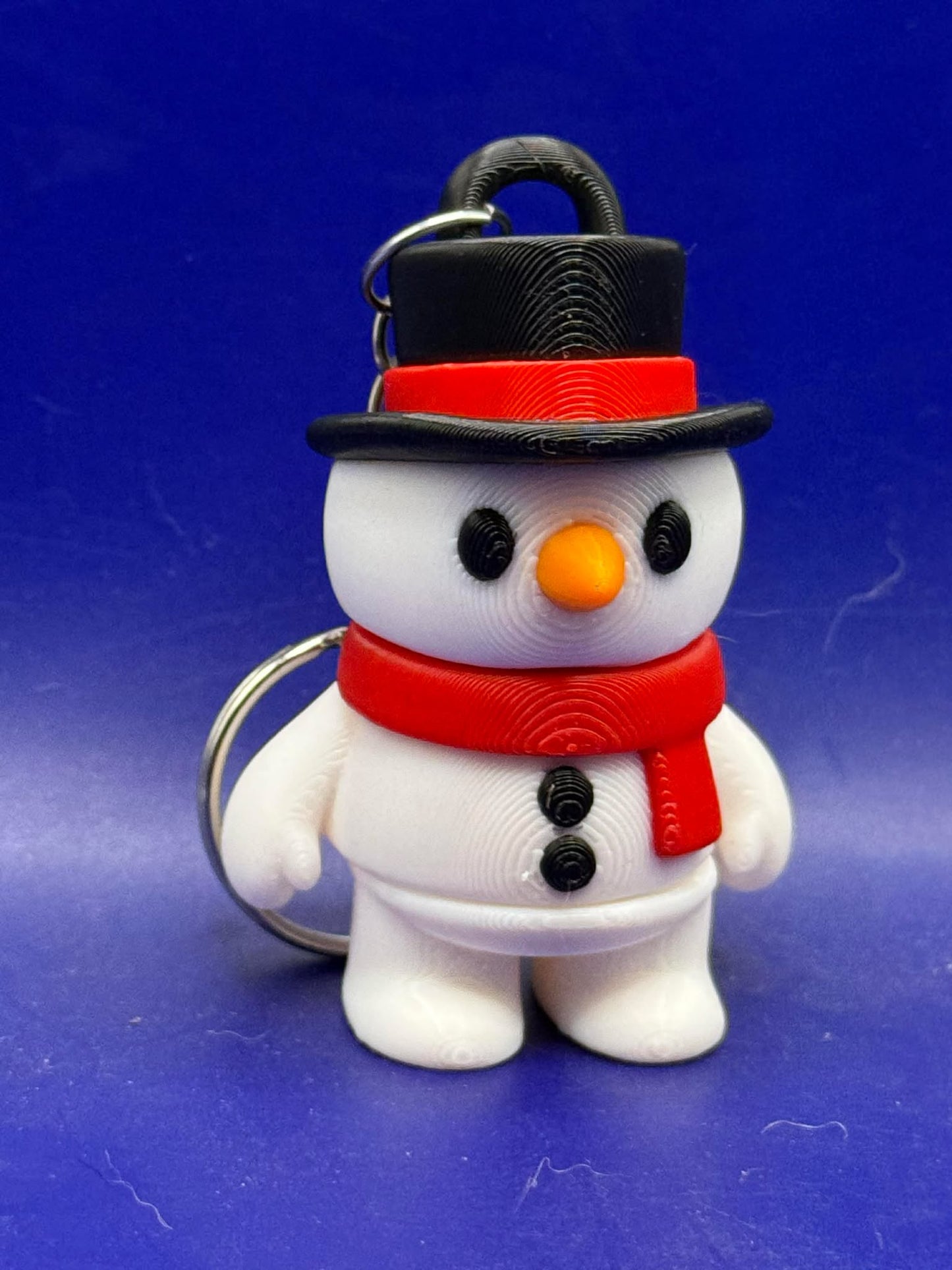 Frosty The Snow Man Flexi Key Chain