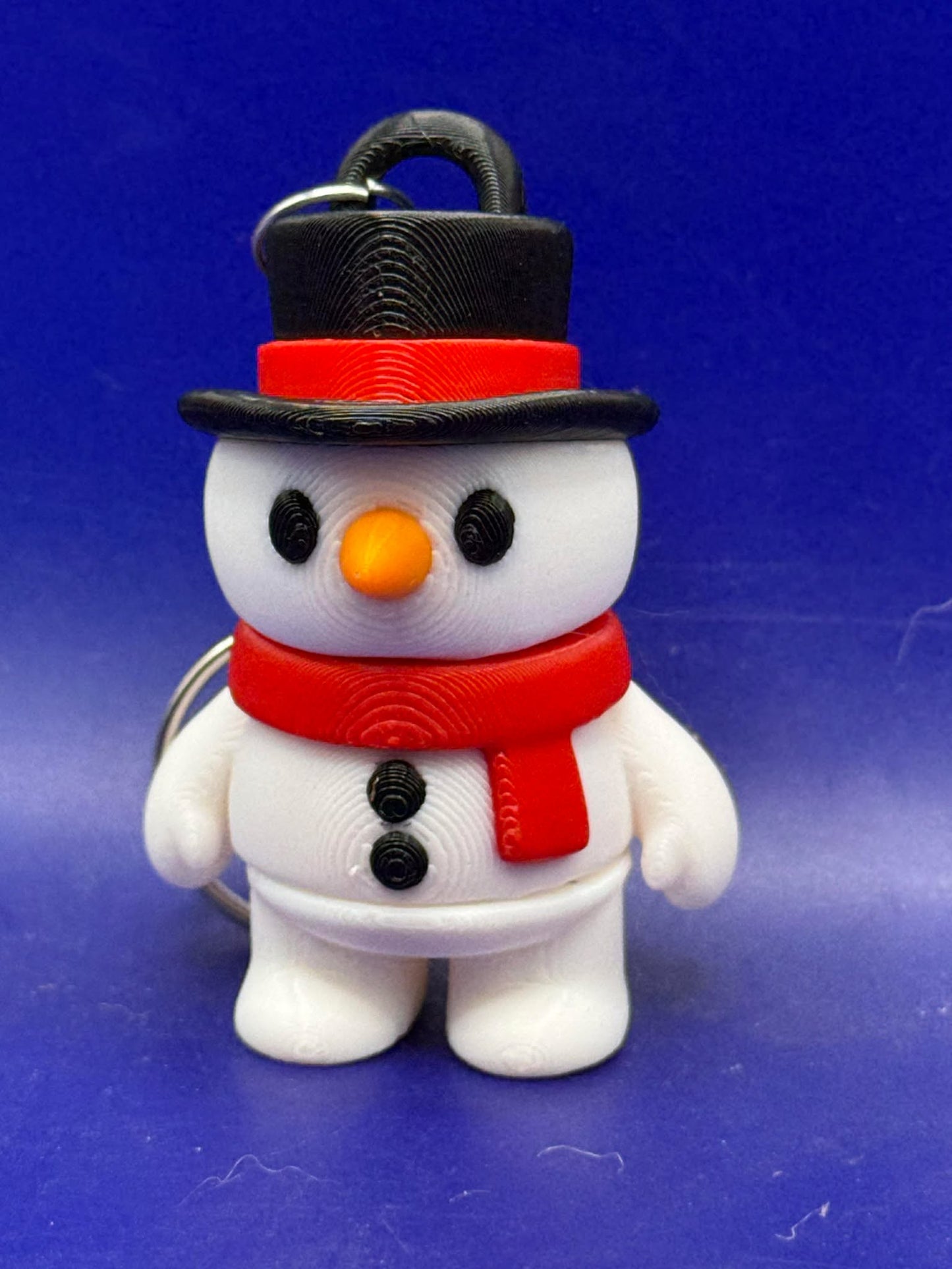 Frosty The Snow Man Flexi Key Chain