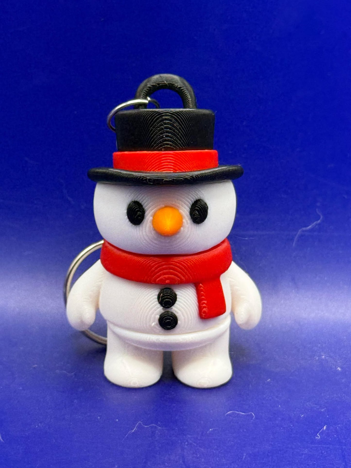 Frosty The Snow Man Flexi Key Chain