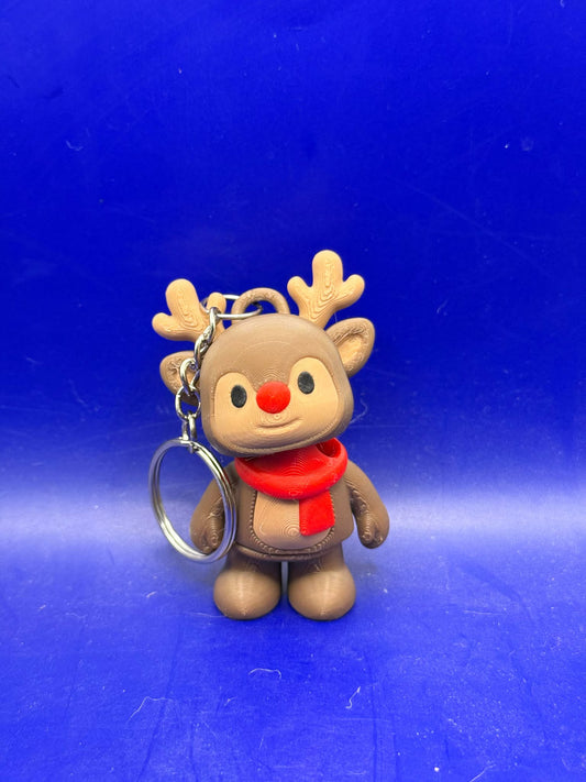 Reindeer Flexi Keychain
