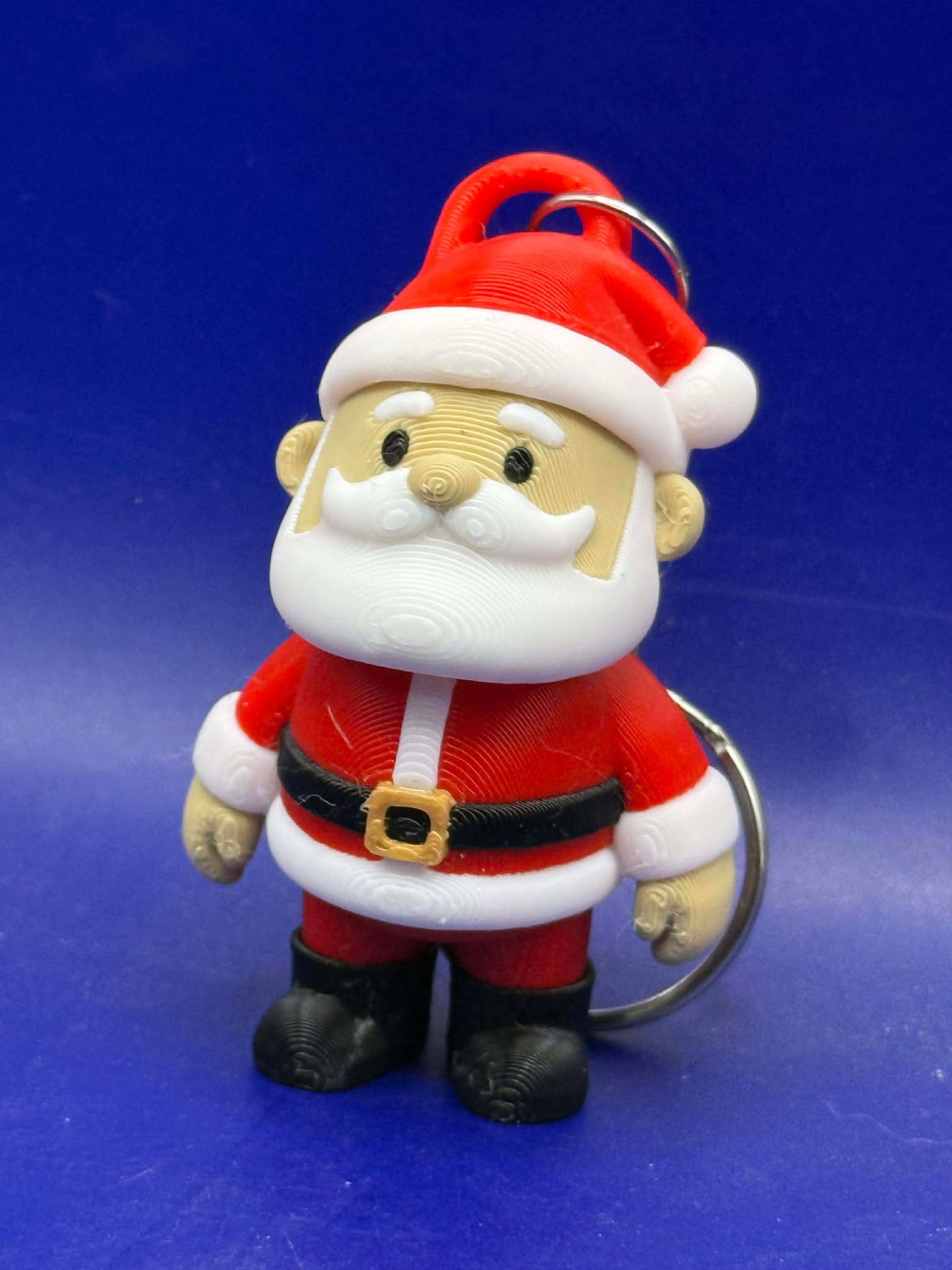 Santa Flexi Key Chain