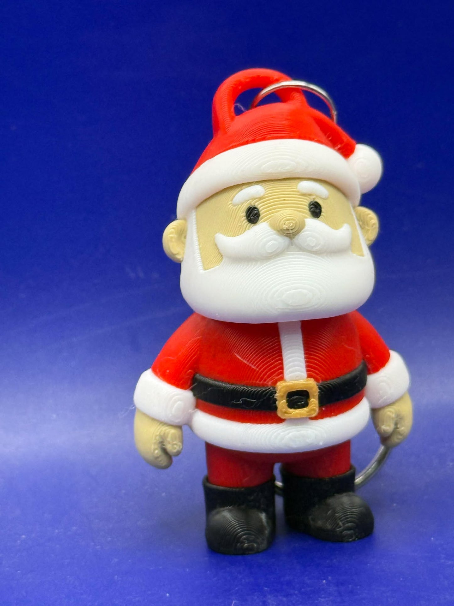 Santa Flexi Key Chain