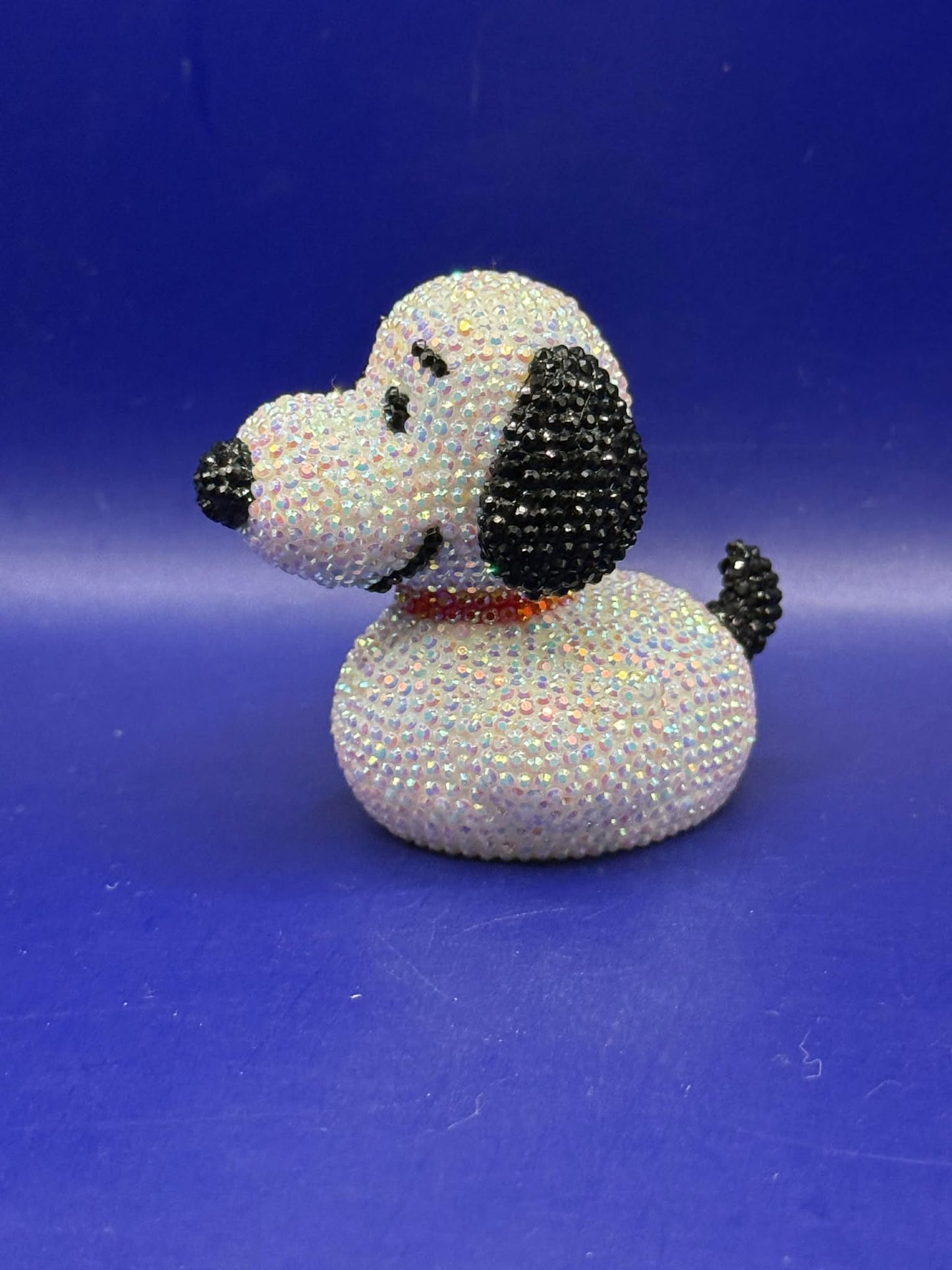 Snoopy and Woodstock Rhinstone Duck