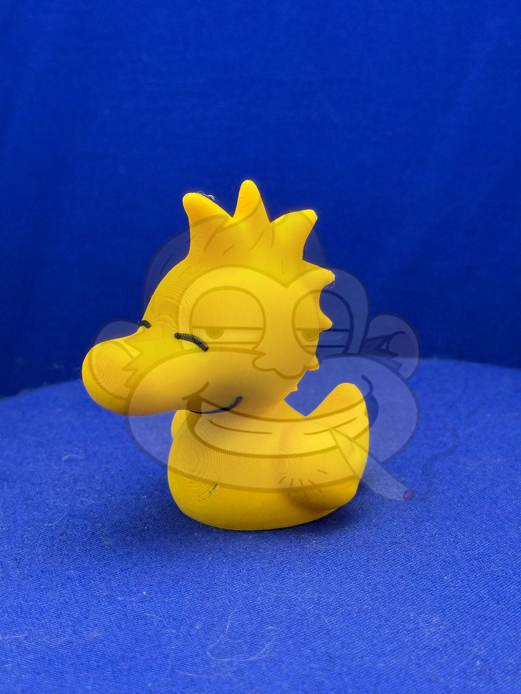 Snoopy Duck Jeep Ducking: 3D Printed Woodstock Character