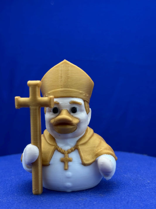 Holy Pope Duck: Religious Novelty Gift, Jeep Ducking