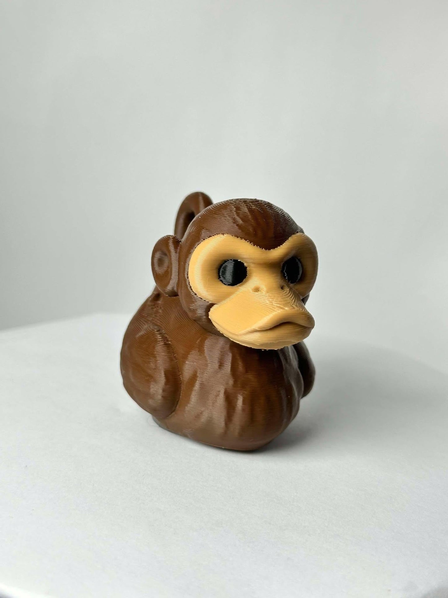 Monkey duck  - Jeep Ducking Character for Collectors - PVC Free, Unisex, Fun and Nostalgic Design