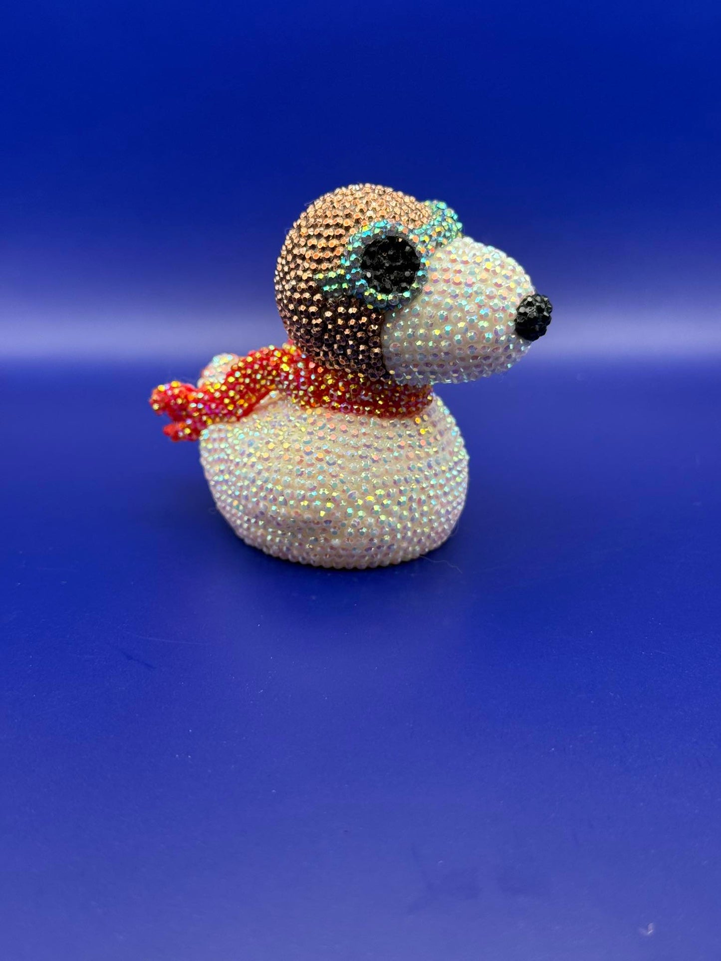 Rhinestone Flying Ace Duck