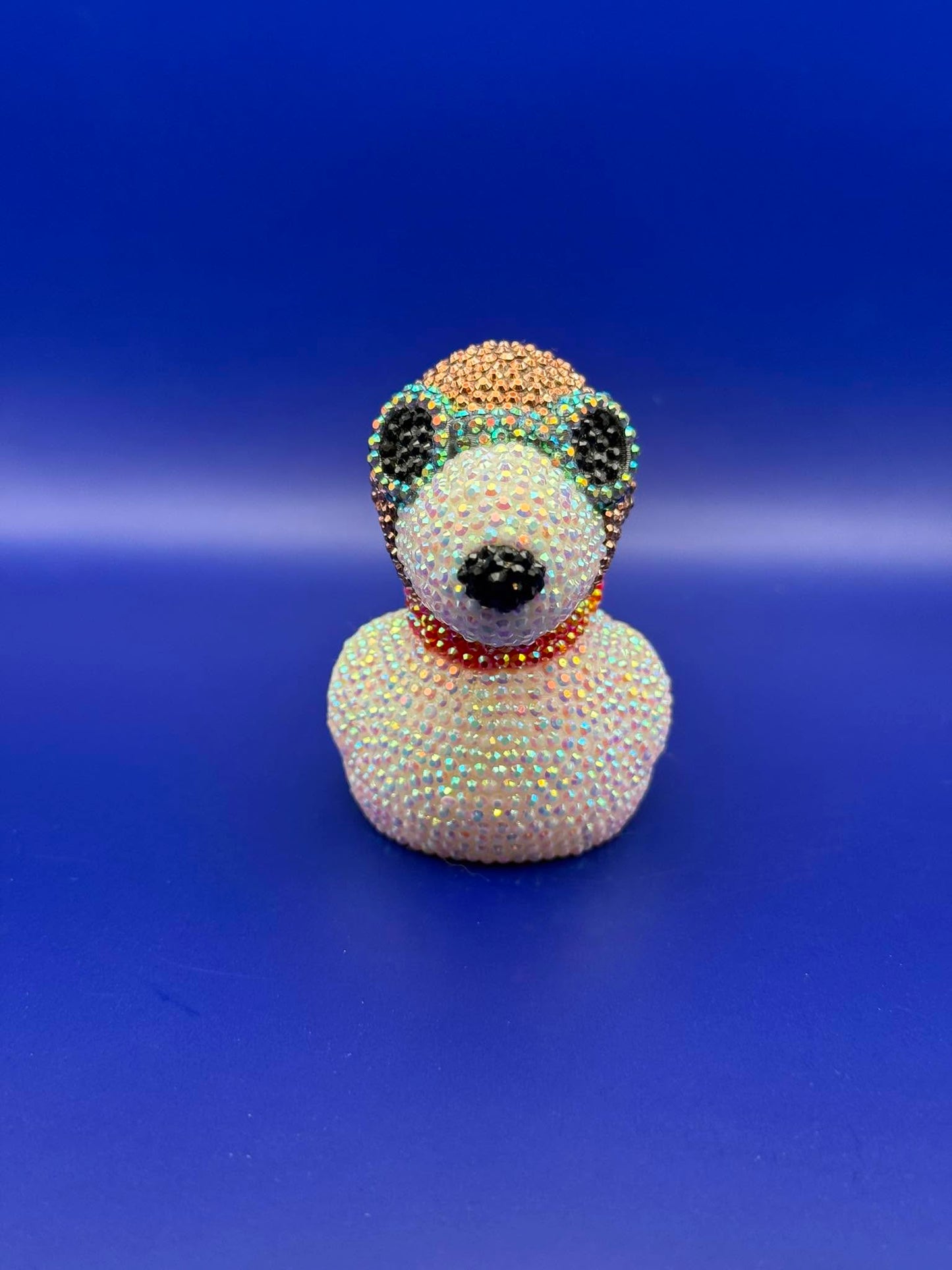 Rhinestone Flying Ace Duck