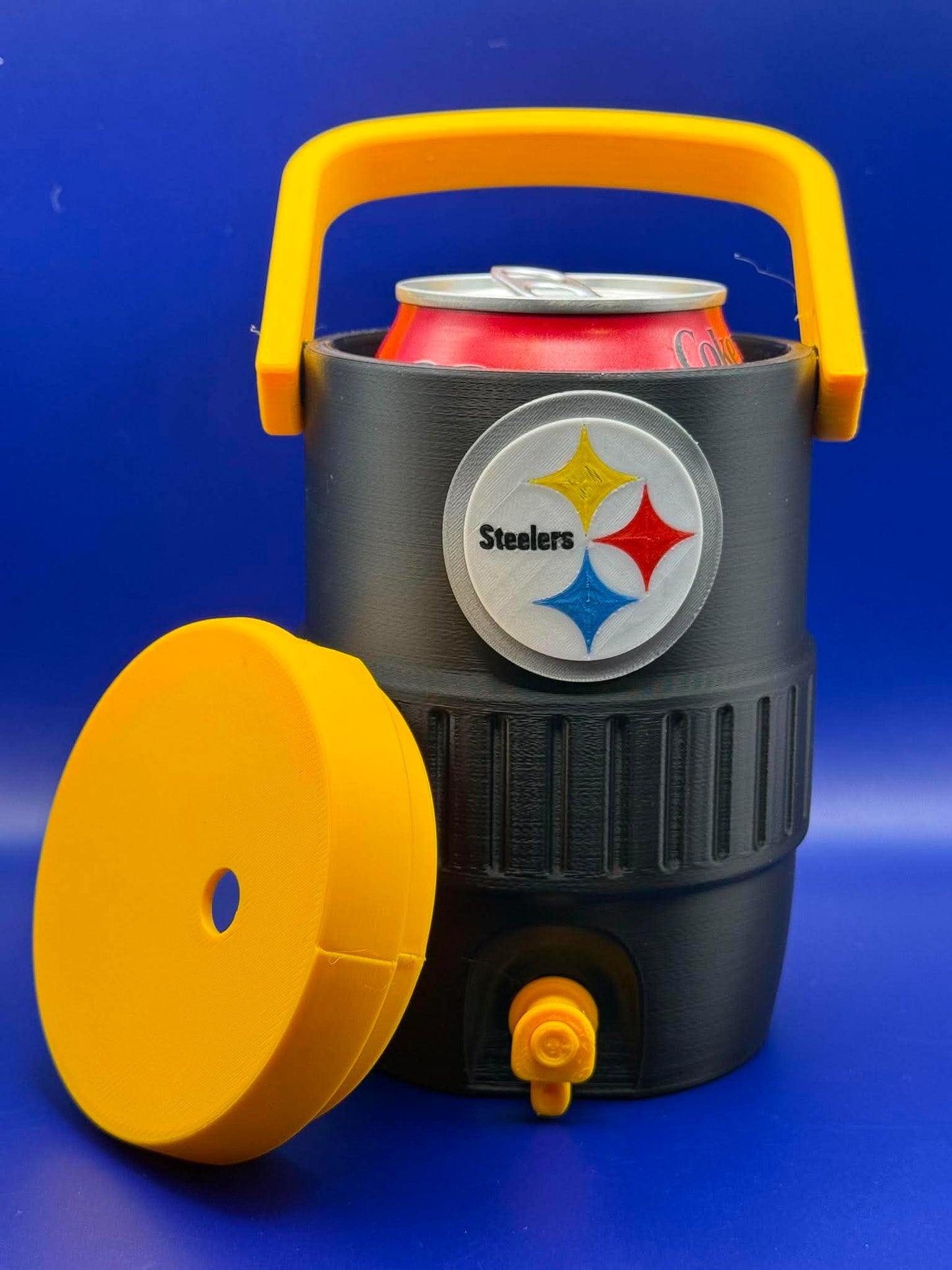 Steelers Mini Cooler Can Holder 12oz