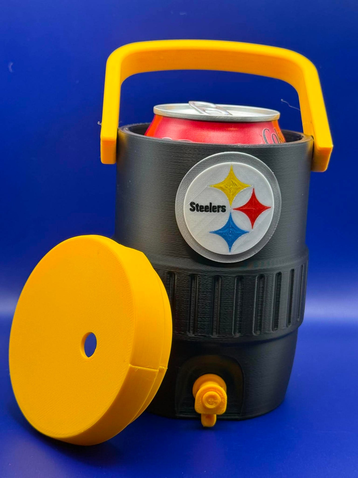 Steelers Mini Cooler Can Holder 12oz