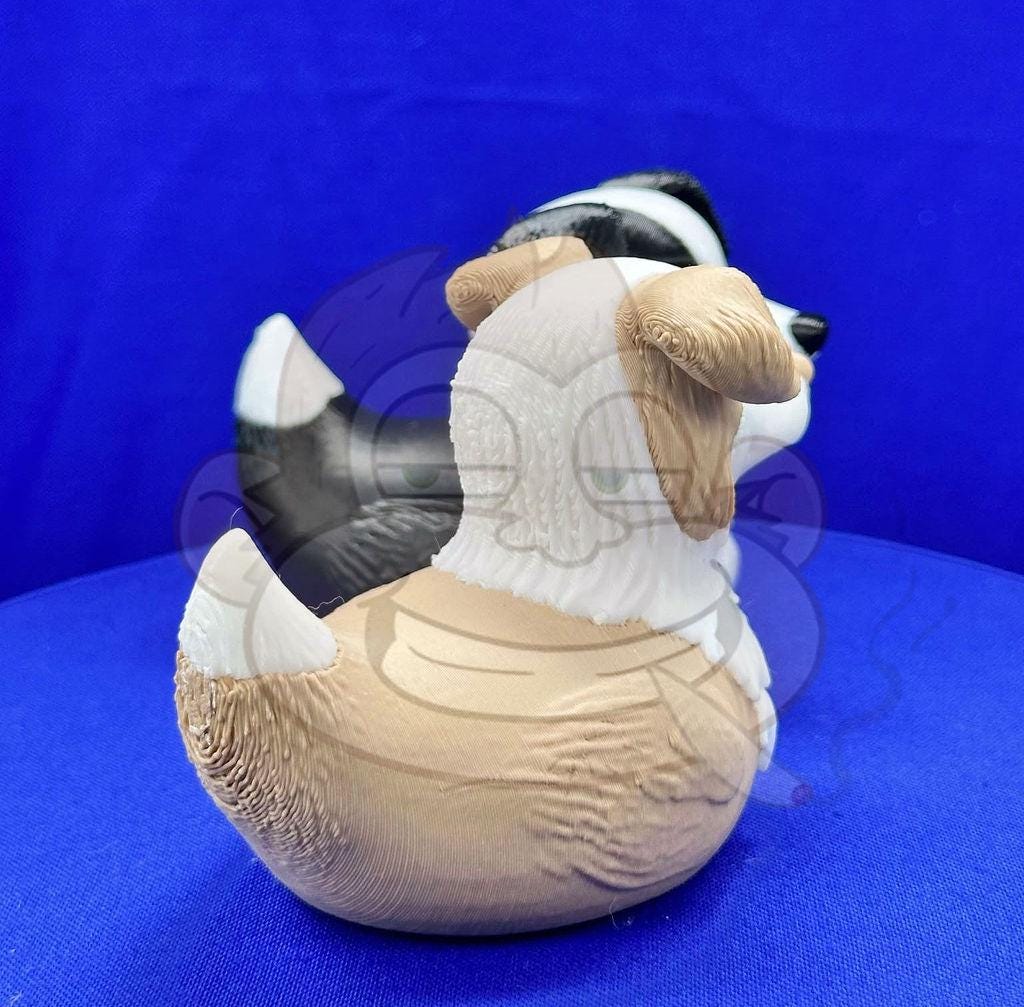 Border Collie Duck - Jeep Ducking Collection - decoration - Cruise Ducking