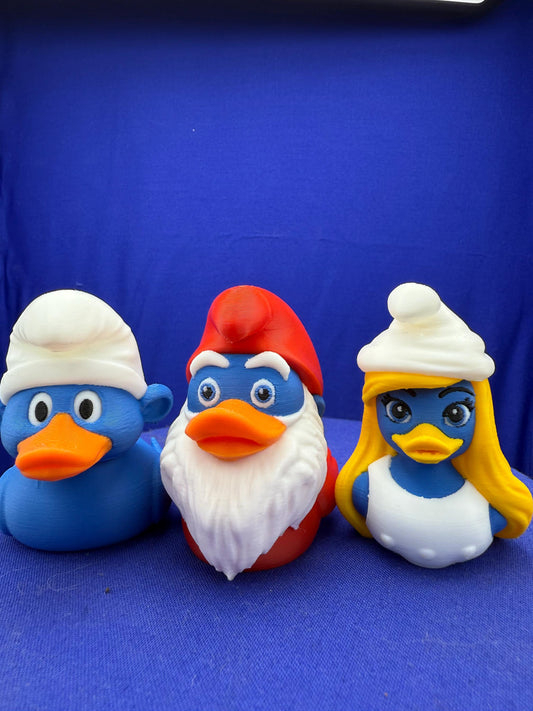 Blue Gnome Duck: 3D Printed Jeep Ducking Collectible