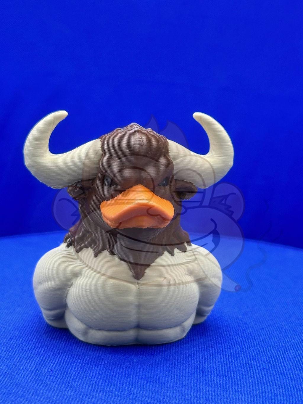 Minotaur Duck: 3D Printed Whimsical Duck