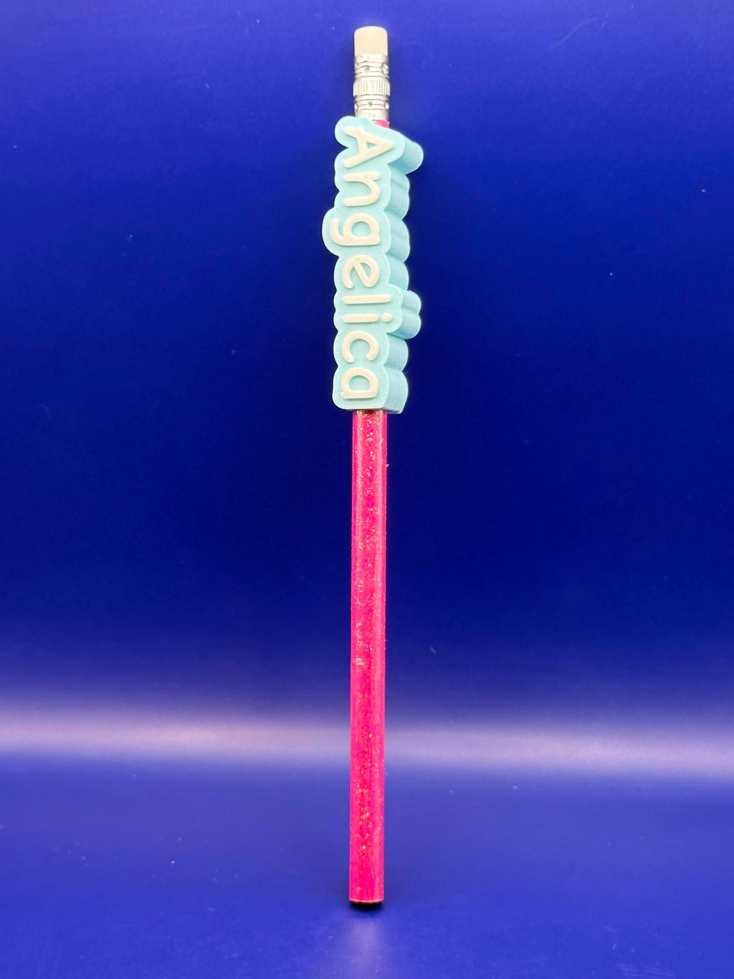 Personalized Pencil Toppers – Custom Name Pencil Accessories – 3D Printed School Favors – Classroom Gifts