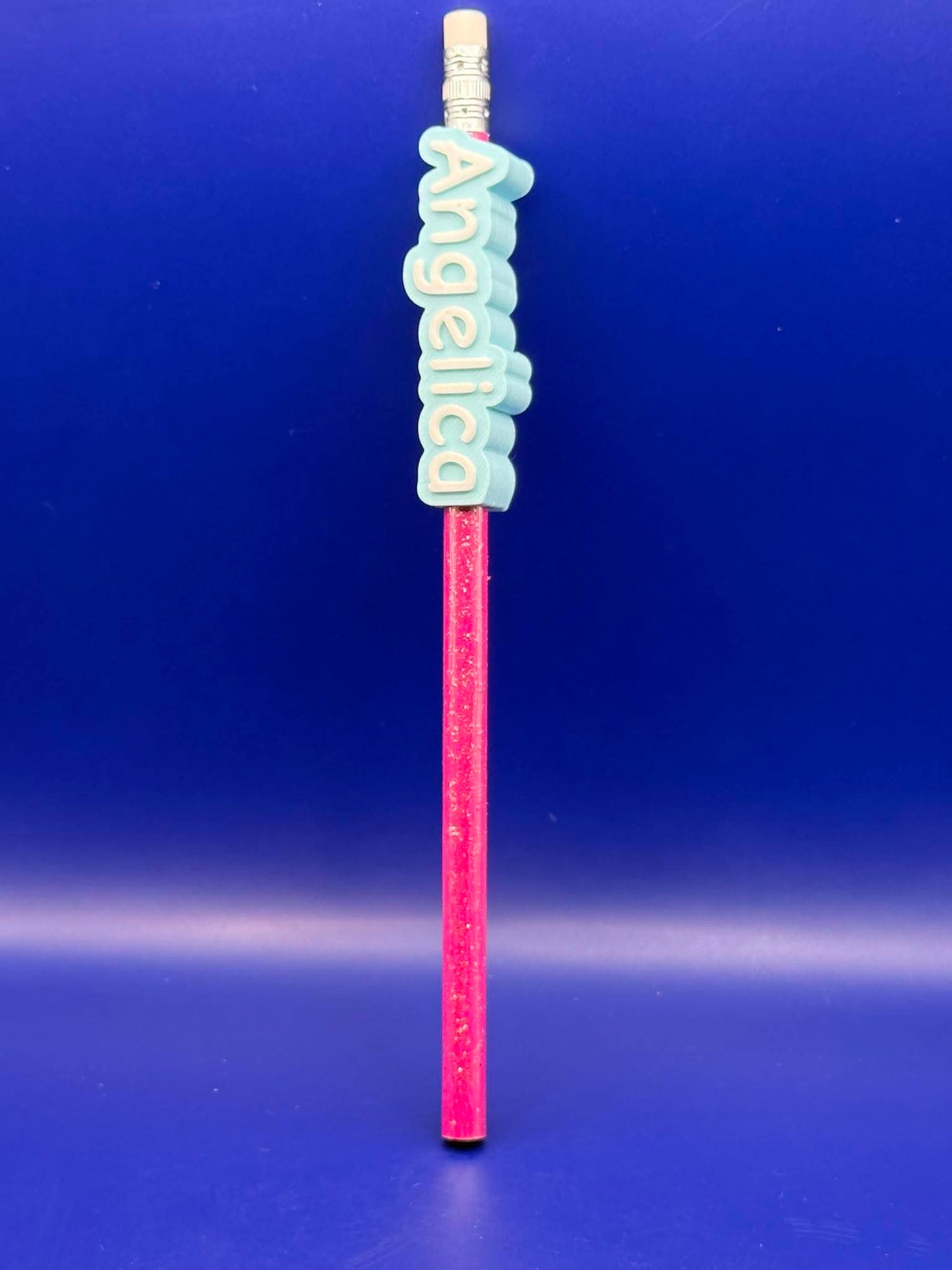 Personalized Pencil Toppers – Custom Name Pencil Accessories – 3D Printed School Favors – Classroom Gifts