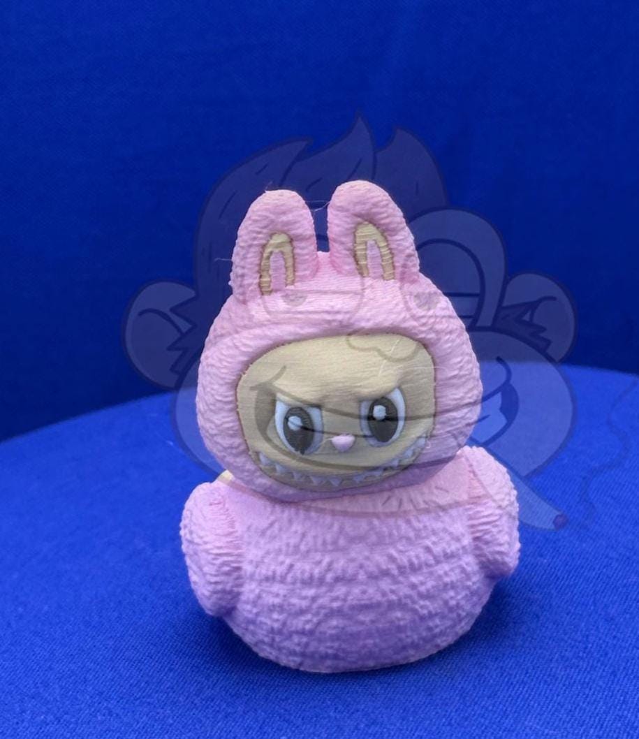 Labubu Duck Jeep Ducking Charm: 3D Printed PLA Collectible