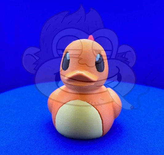 Charmander duck - Orange Charmander - Jeep Ducking Collection - Durable Design