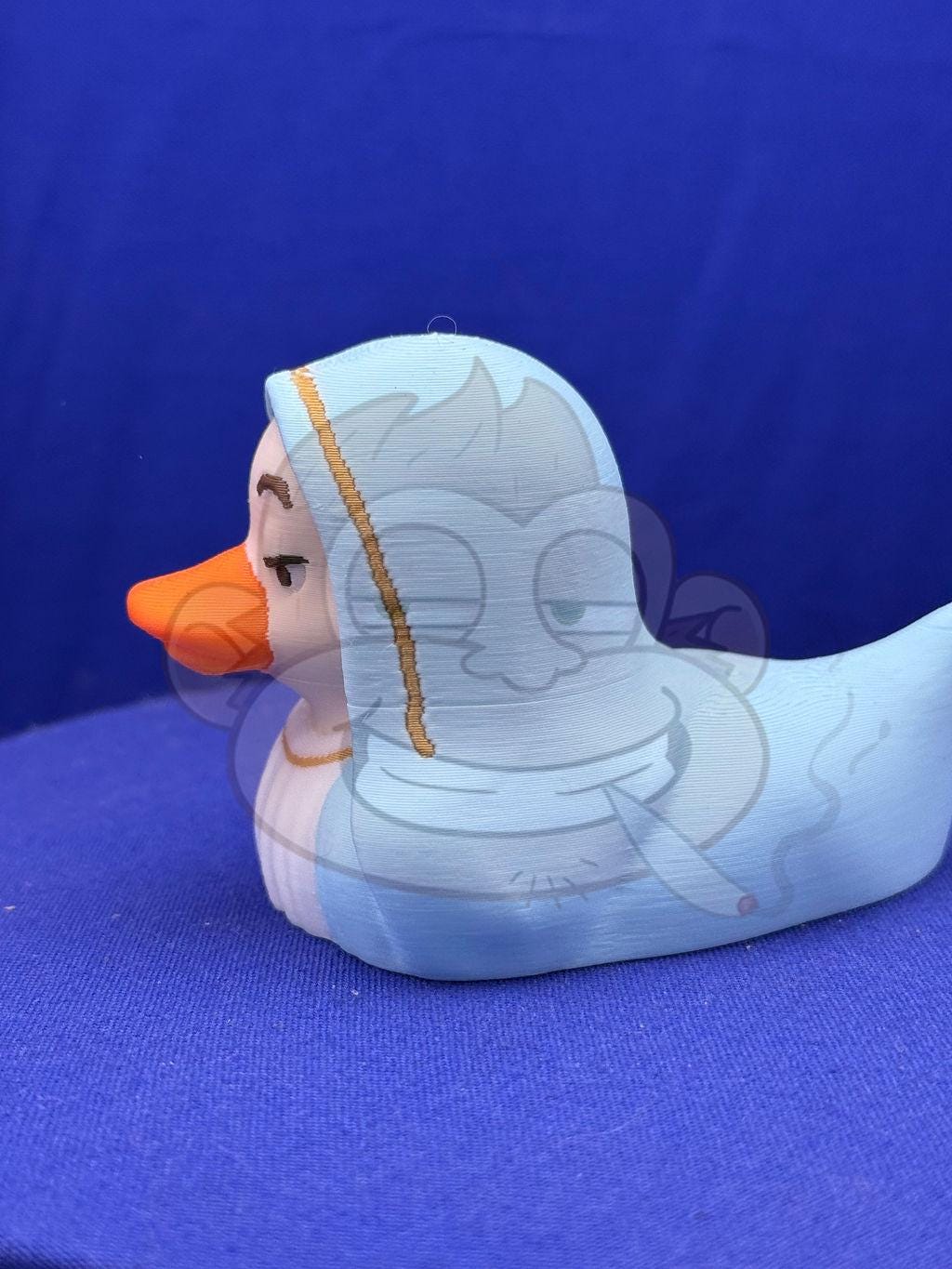 Holy Mother Duck Figurine: Religious Jeep Ducking Gift