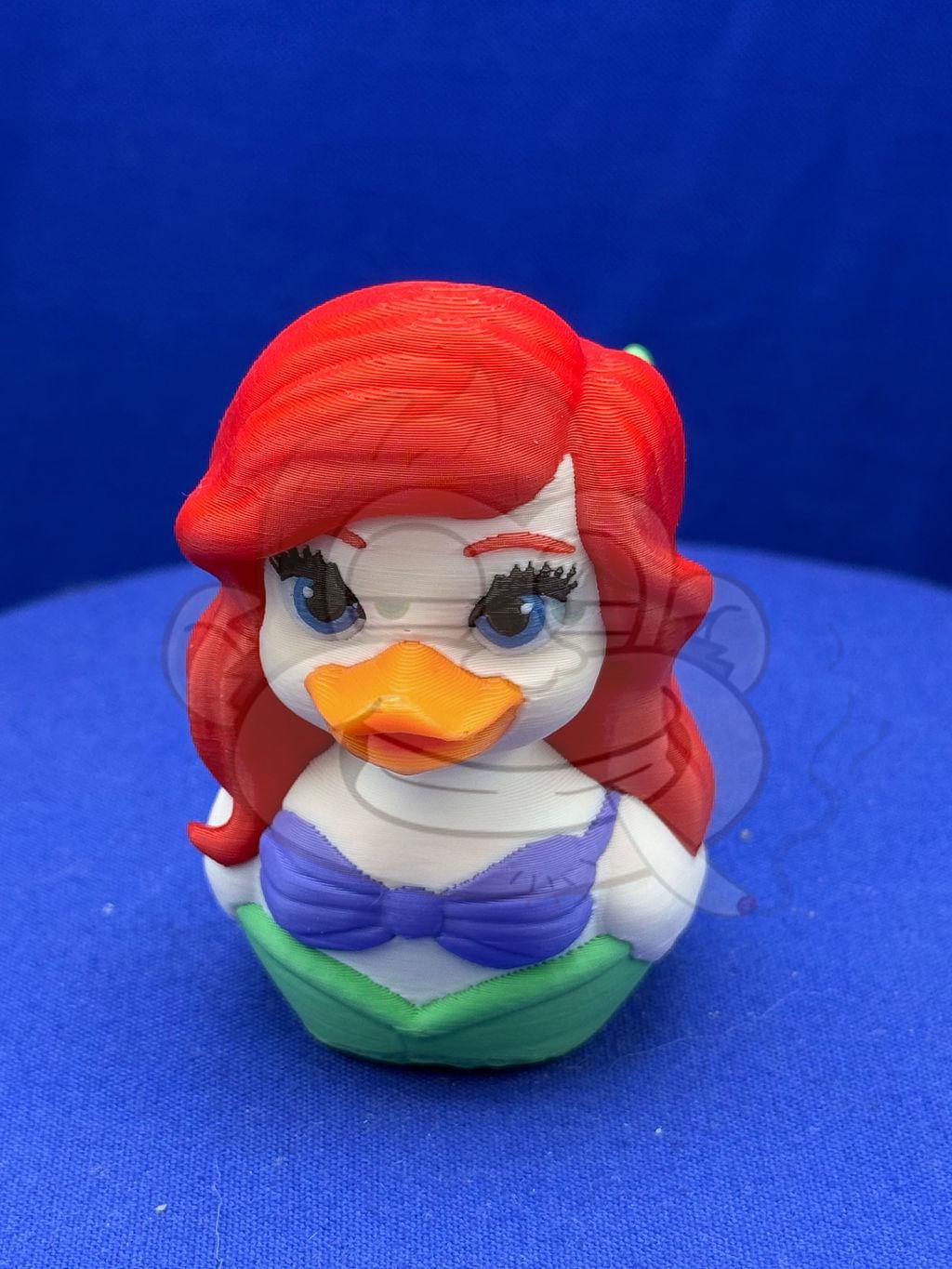 The Little Mermaid Duck - 3D Printed - Jeep ducking Ariel Duck
