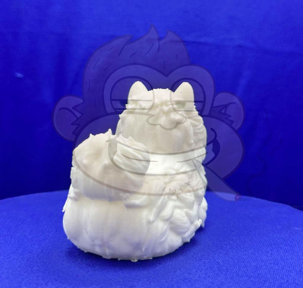 Samoyed Duck Jeep Ducking Character: 3D Printed PLA Decor