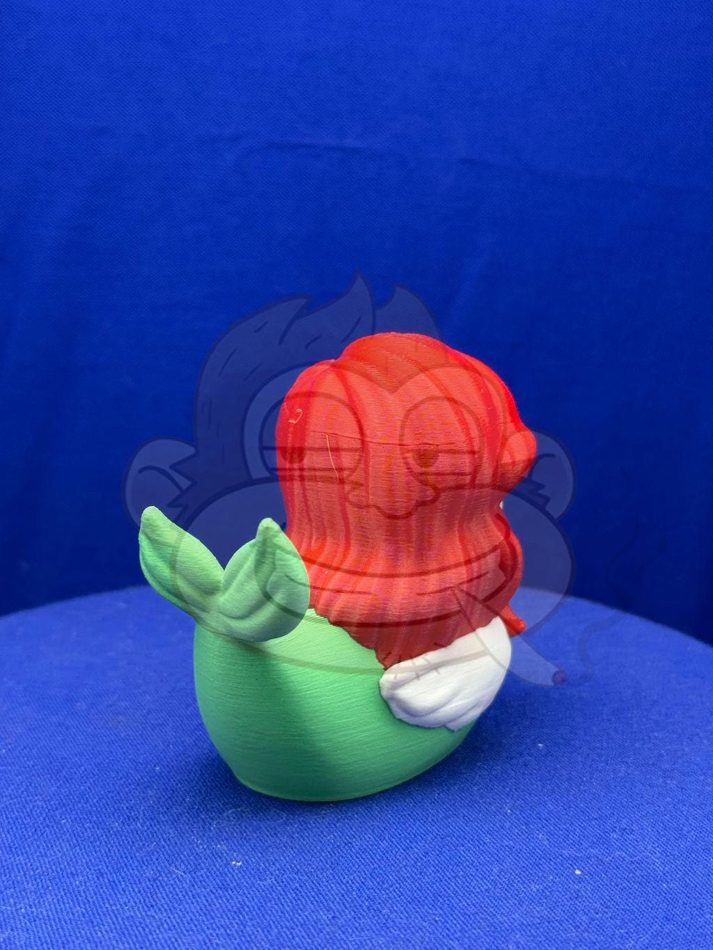 The Little Mermaid Duck - 3D Printed - Jeep ducking Ariel Duck