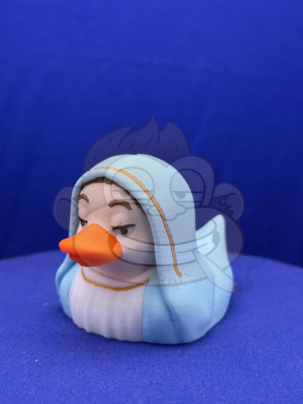 Holy Mother Duck Figurine: Religious Jeep Ducking Gift